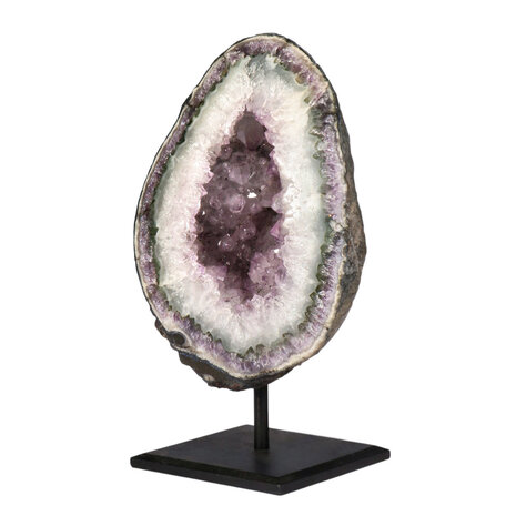 Amethist cluster op standaard 20 x 14 x 6 cm | 3935 gram