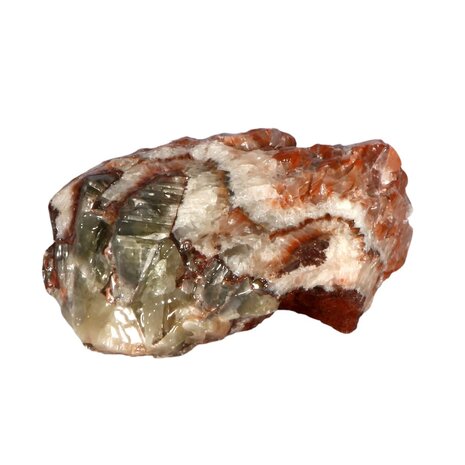 Calciet (regenboog) ruw 13,5 x 11 x 5,5 cm | 1204 gram