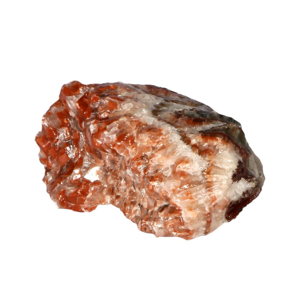 Calciet (regenboog) ruw 13,5 x 11 x 5,5 cm | 1204 gram