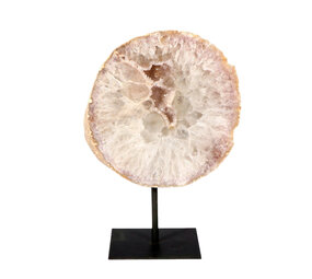 Agaat op standaard 13,5 x 13 x 4,1 cm | 1222 gram