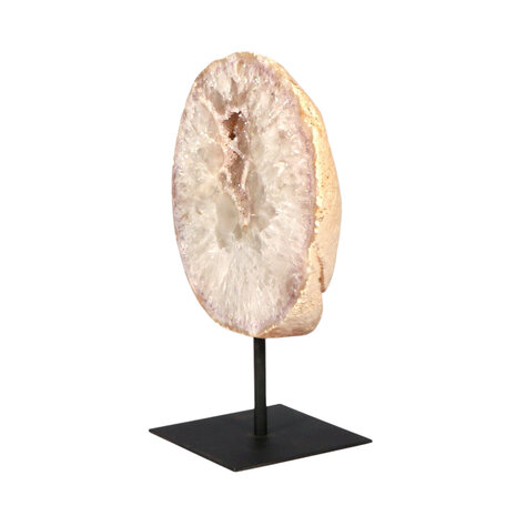 Agaat op standaard 13,5 x 13 x 4,1 cm | 1222 gram