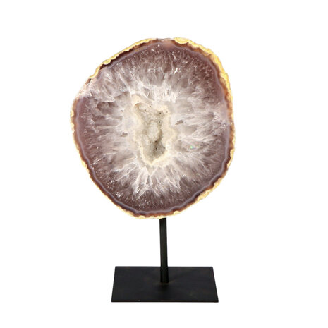 Agaat op standaard 13,5 x 12,2 x 7 cm | 1337 gram