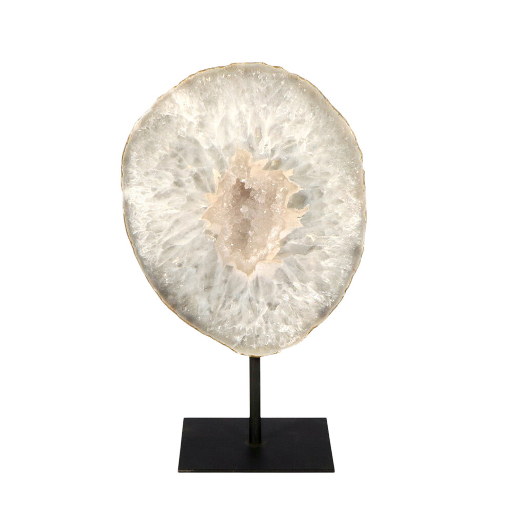 Agaat op standaard 15 x 12,3 x 5,7 cm | 1344 gram