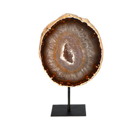 Agaat op standaard 16,5 x 14,6 x 5,5 cm | 2095 gram