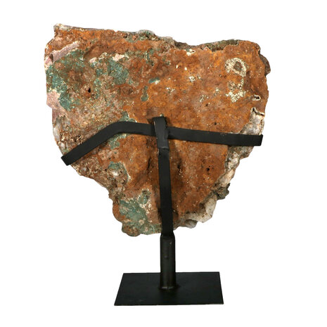 Amethist (roze) op standaard 25,5 x 22,5 x 3 cm | 2981 gram