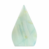 Amazoniet sculptuur vlam 8 - 10 cm Amazoniet sculptuur vlam 8 - 10 cm