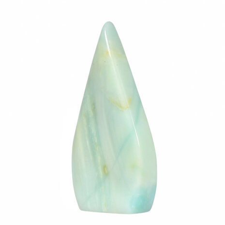 Amazoniet sculptuur vlam 8 - 10 cm Amazoniet sculptuur vlam 8 - 10 cm