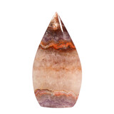 Amethist met kantagaat sculptuur vlam 9 - 11 cm Amethist met kantagaat sculptuur vlam 9 - 11 cm