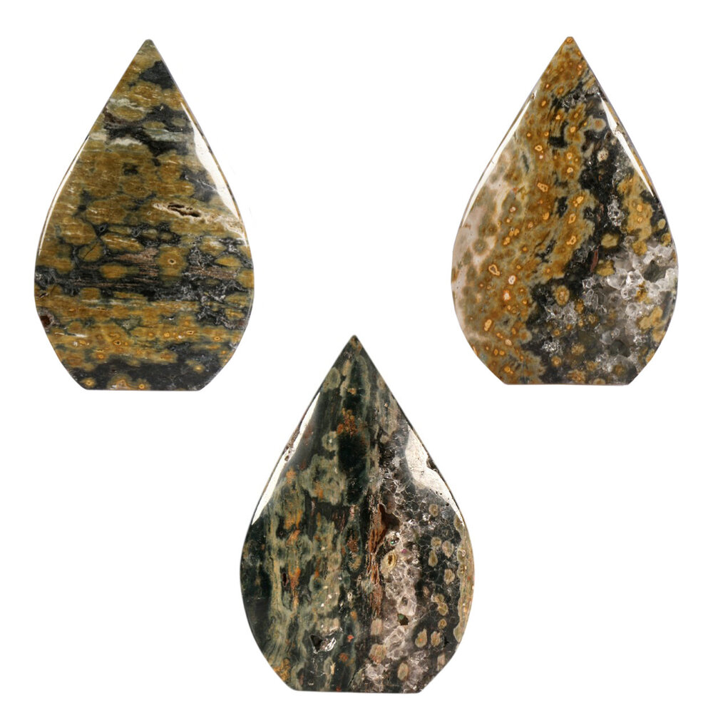 Jaspis (oceaan) sculptuur vlam A-kwaliteit 7,5 - 8,5 cm Jaspis (oceaan) sculptuur vlam A-kwaliteit 7,5 - 8,5 cm