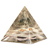 Orgonite piramide metatron's cube met pyriet 10,5 x 10,5 x 10,5 cm | 504 gram Orgonite piramide metatron's cube met pyriet 10,5 x 10,5 x 10,5 cm | 504 gram