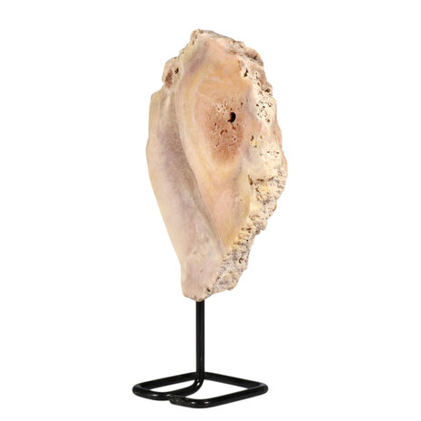 Amethist (roze) op standaard 18 x 12,5 x 3 cm | 912 gram