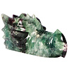 fluoriet (multi) draken schedel 25,5 × 11 x 10,5 cm | 4746 gram