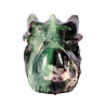 fluoriet (multi) draken schedel 25,5 × 11 x 10,5 cm | 4746 gram
