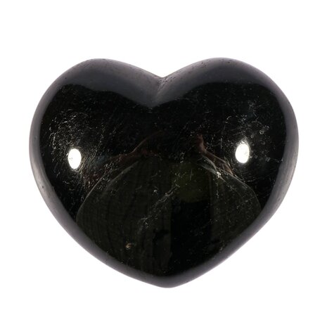 Toermalijn (zwart) edelsteen hart 7,3 - 8 cm Toermalijn (zwart) edelsteen hart 7,3 - 8 cm