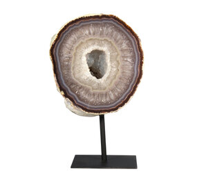 Agaat op standaard 12,3 x 11,4 x 5,4 cm | 1622 gram Agaat op standaard 12,3 x 11,4 x 5,4 cm | 1622 gram