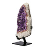 Amethist cluster op standaard 28 x 11,5 x 11,5 cm | 4727 gram Amethist cluster op standaard 28 x 11,5 x 11,5 cm | 4727 gram