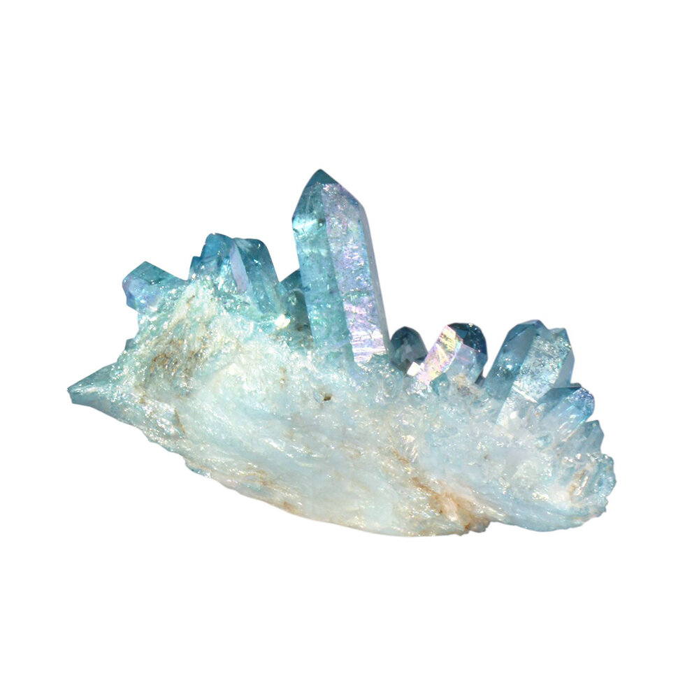 Aqua aura cluster 6,3 x 4,7 x 3,6 cm | 62 gram Aqua aura cluster 6,3 x 4,7 x 3,6 cm | 62 gram
