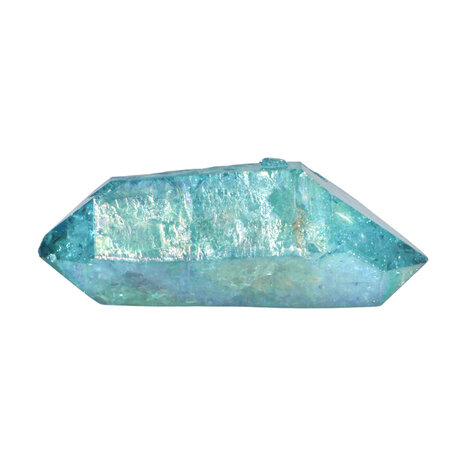 Aqua aura dubbeleinder Isis kristal 7,7 x 2,9 x 2,7 cm | 71 gram Aqua aura dubbeleinder Isis kristal 7,7 x 2,9 x 2,7 cm | 71 gram