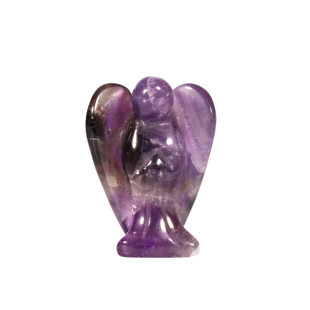 Amethist engel 4 cm