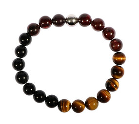 Armband kracht & vertrouwen 20 cm | 8 mm kralen