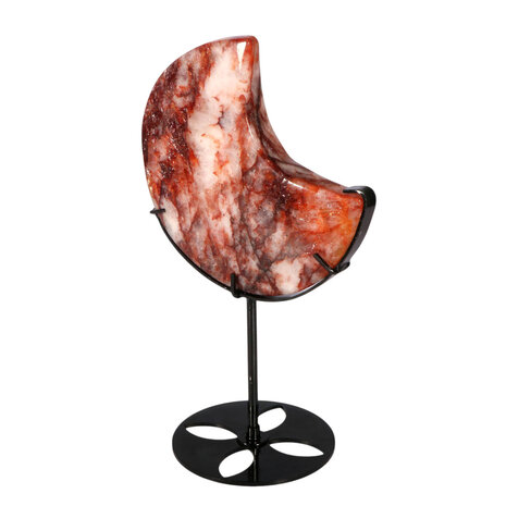 Red healer maan op standaard (zwart) 13,4 x 13,2 x 2,4 cm | 686 gram Red healer maan op standaard (zwart) 13,4 x 13,2 x 2,4 cm | 686 gram