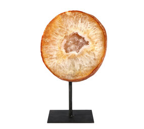 Agaat op standaard 12,2 x 11,4 x 3,6 cm | 993 gram