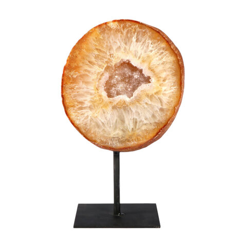 Agaat op standaard 12,2 x 11,4 x 3,6 cm | 993 gram