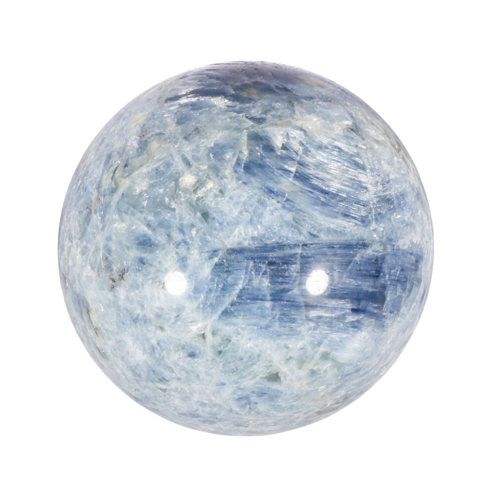 Kyaniet (blauw) bol 54 mm | 285 gram