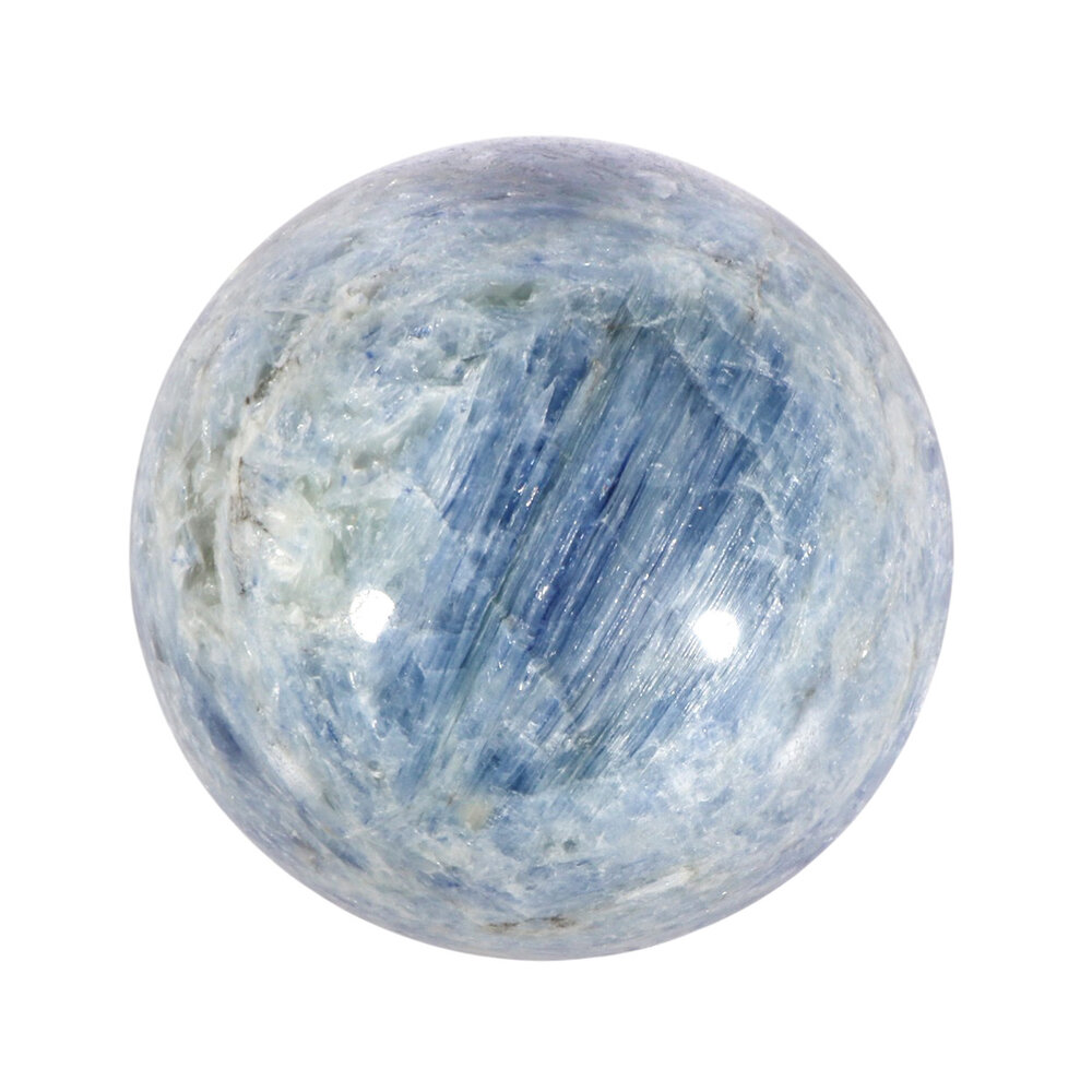 Kyaniet (blauw) bol 54 mm | 285 gram