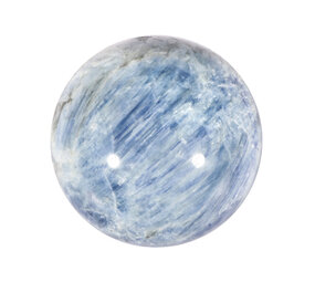 Kyaniet (blauw) bol 56 mm | 308 gram