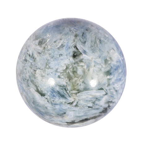 Kyaniet (blauw) bol 56 mm | 308 gram