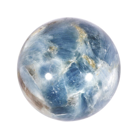 Kyaniet (blauw) bol 58 mm | 361 gram