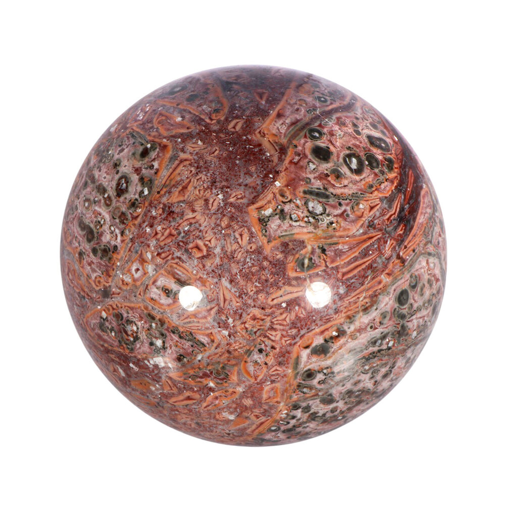 Jaspis (luipaard) bol 68 mm | 362 gram Jaspis (luipaard) bol 68 mm | 362 gram