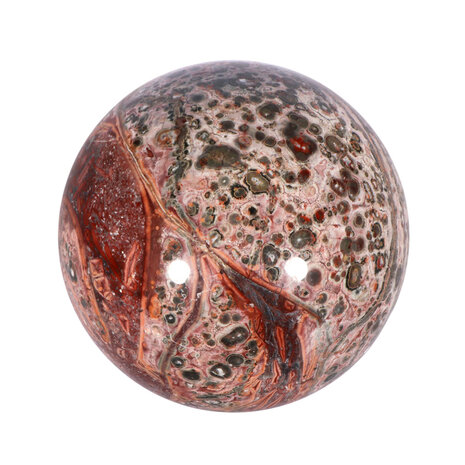 Jaspis (luipaard) bol 68 mm | 362 gram Jaspis (luipaard) bol 68 mm | 362 gram