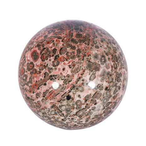 Jaspis (luipaard) bol 68 mm | 363 gram