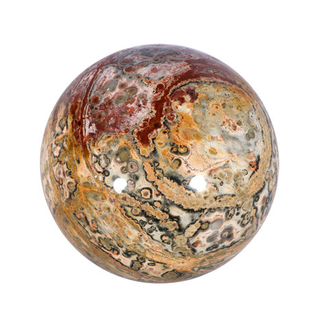 Jaspis (luipaard) bol 70 mm | 403 gram Jaspis (luipaard) bol 70 mm | 403 gram