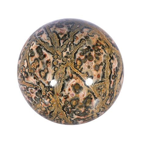 Jaspis (luipaard) bol 73 mm | 480 gram Jaspis (luipaard) bol 73 mm | 480 gram
