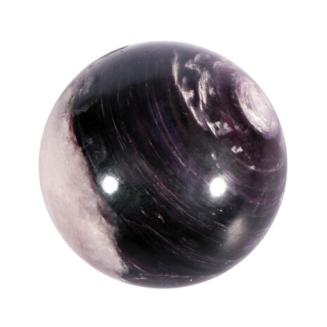 Lepidoliet A-kwaliteit bol 58 mm | 271 gram