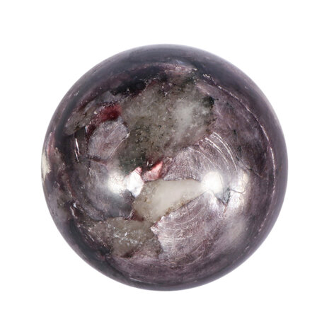 Lepidoliet A-kwaliteit bol 59 mm | 286 gram