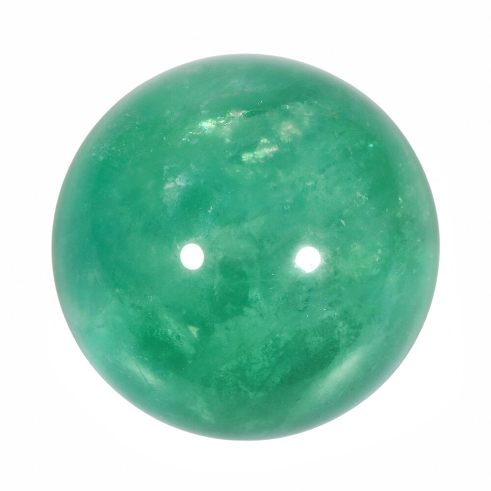 Fluoriet (groen) bol 69 mm | 550 gram