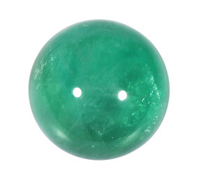 Fluoriet (groen) bol 74 mm | 720 gram