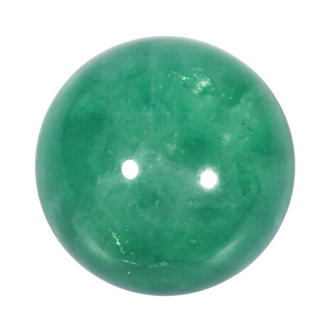 Fluoriet (groen) bol 74 mm | 720 gram