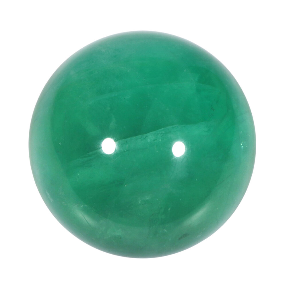 Fluoriet (groen) bol 74 mm | 720 gram
