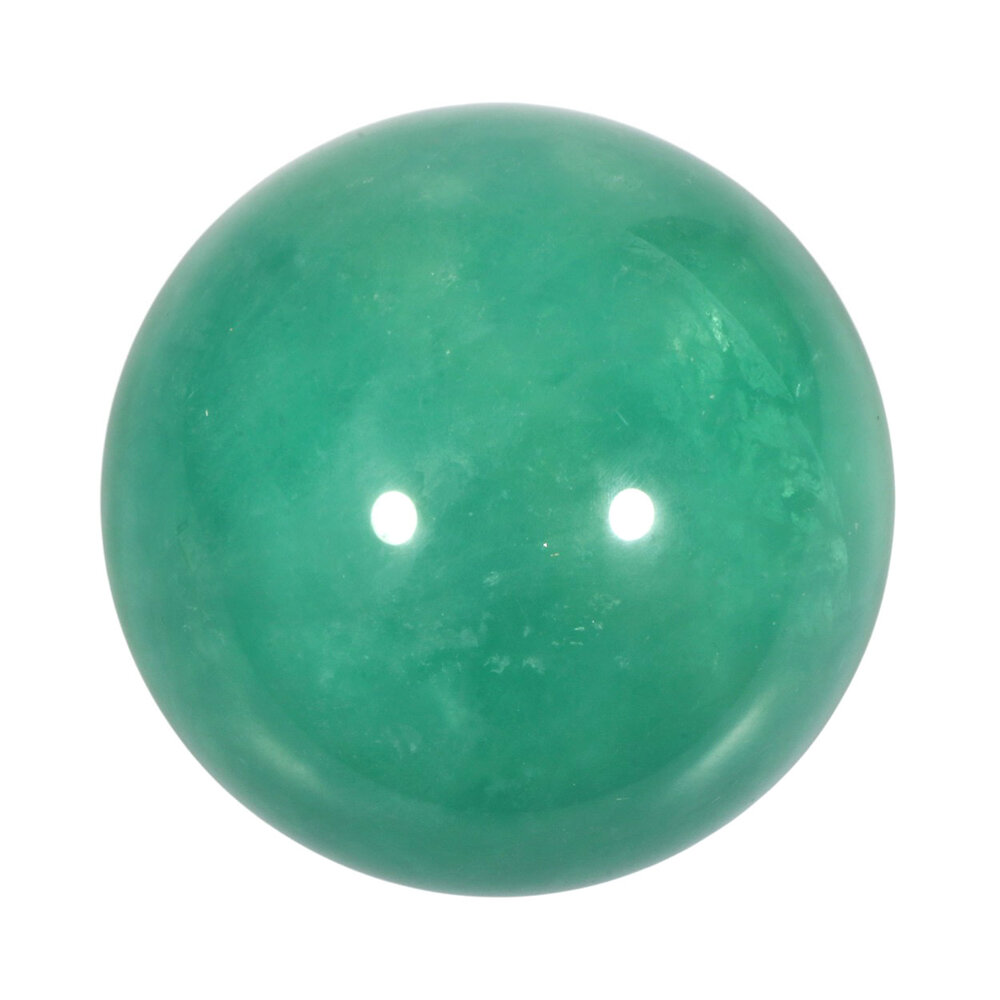 Fluoriet (groen) bol 75 mm | 740 gram