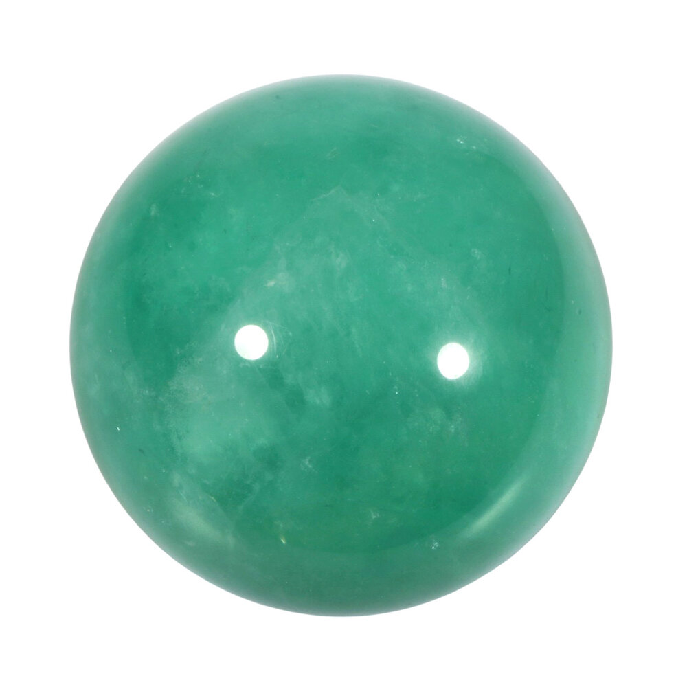 Fluoriet (groen) bol 75 mm | 740 gram