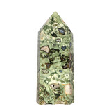 Rhyoliet geslepen punt 11,8 x 5 x 3,7 cm | 379 gram