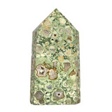 Rhyoliet geslepen punt 13,4 x 7,3 x 4,1 cm | 709 gram