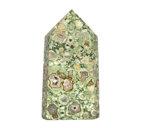 Rhyoliet geslepen punt 13,4 x 7,3 x 4,1 cm | 709 gram