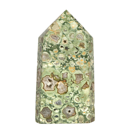 Rhyoliet geslepen punt 13,4 x 7,3 x 4,1 cm | 709 gram