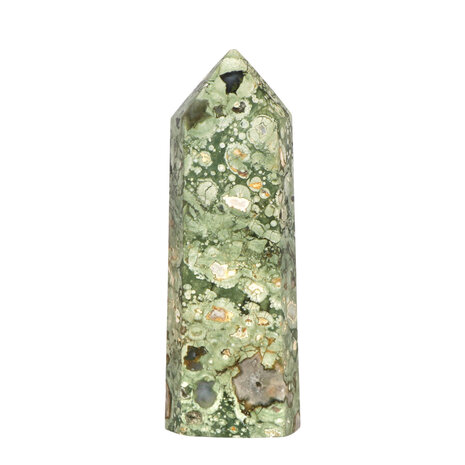 Rhyoliet geslepen punt 13,8 x 5 x 3,5 cm | 423 gram